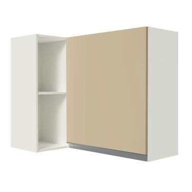 Imagem de Armário Aéreo Smart 100% Mdf com 1 Porta e Adega Branco