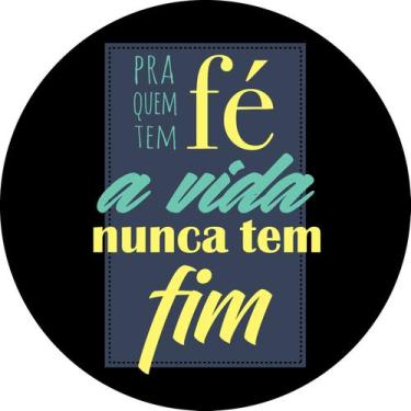 Imagem de Capa Estepe Ecosport /12 Pneu 205/65 15 Pra Quem Tem Fé  MCC582 - COMI