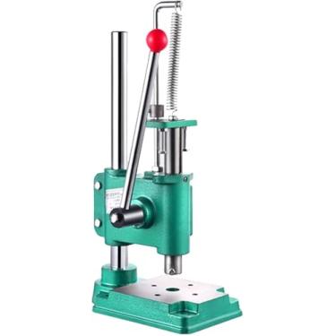 Imagem de Furador De Couro Mandril Press Multifuncional Punção Manual Com Mandril Para Madeira Alumínio Plástico, Máquina De Perfuração Manual Muda De Mesa Para Artesana, Round Head, 320kg