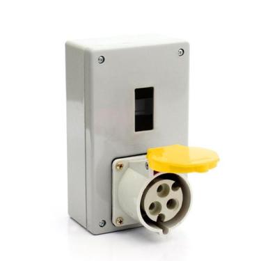 Imagem de Caixa com tomada industrial 2p+t 110/130v 32a strahl sd-3244