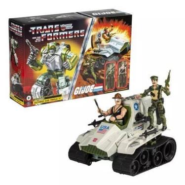 Imagem de Transformers Collab G.i. Joe X Autobot Kup Triple T Figura Hasbro F9941