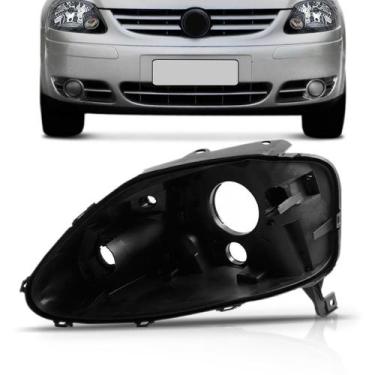 Imagem de Carcaça farol fox 2004 2005 2006 2007 2008 2009 foco simples - SP ACES