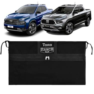 Imagem de Bolsa Caçamba Toro Ranch Impermeável Organizador de Malas 450 Lts Premium Abertura Frontal Instala Fácil Sem Furar a Caçamba