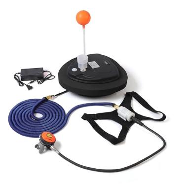 Imagem de de mergulho TUXING 3,5h/5h à prova d'água portátil recarregável equipamento de mergulho com regulador de respiração de mergulho (Z500 Black)