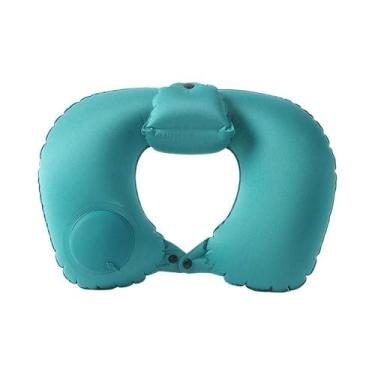 Imagem de Almofada De Pescoço Portátil, Inflável Por Pressão, Destacável, Para L