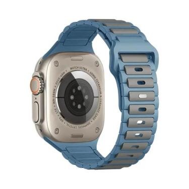 Imagem de Pulseira Universal De Silicone Para Apple Watch Series 9 8 7 6 5 SE Ul