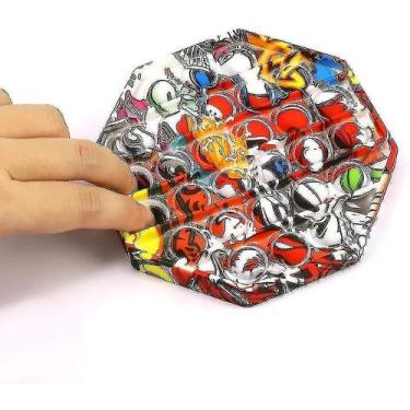 Imagem de Exercitadores de mão empurrar bolha pop sensorial fidget brinquedo aut