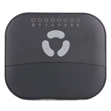 Imagem de Hyuduo Smart Sprinkler Controller 6 Zona Wi -Fi Water Timer Smart Life App Controle Remoto 6 Válvula de Irrigação Inteligente Válvula Com Material ABS para Facilitar a Configuração (Plugue UE)