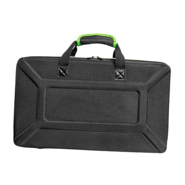 Imagem de BaotyJie Estojo para equipamentos de DJ, bolsa protetora para shows, controladores, bolsa de armazenamento para viagens e festas ao ar livre, Verde