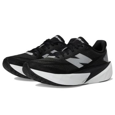 Imagem de New Balance FuelCell Rebel V5 Tênis de corrida masculino, Preto/prata metálico/branco, 4.5 Wide