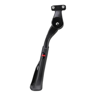 Imagem de Fenteer Suporte de bicicleta, apoio para os pés, resistente às intempéries, ajustável, para bicicletas adultas, acessório de ciclismo, 2 Hole Mount 26 Inch