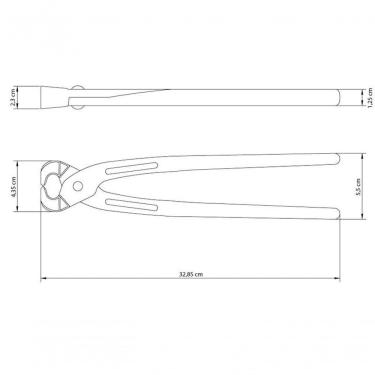 Imagem de Torquês Armador Tramontina Master 13" Com Pintura Eletrostática