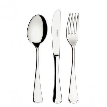 Imagem de Faqueiro Tramontina Mônaco Em Inox Com Facas De Mesa Forjadas E Estojo 130 Peças