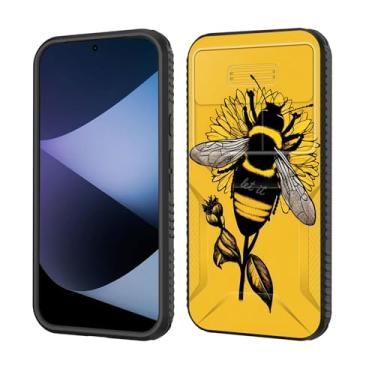 Imagem de wiaekosef Capa para Pixel 10 Pro XL, capa de lente de câmera deslizante integrada, proteção resistente à prova de choque, capa de camada dupla para Google Pixel 10 Pro XL 6,8 polegadas 2025, flor de