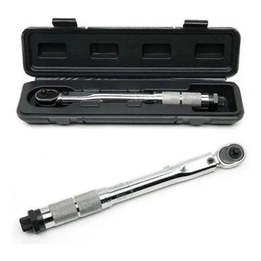 Imagem de 2X Stels Torquímetro De Estalo Stels Cromado 1/4`` 5-24Nm Co