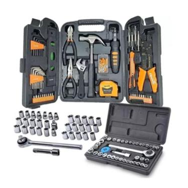 Imagem de Jogo Ferramentas Kit 129 Peças Maleta Completo