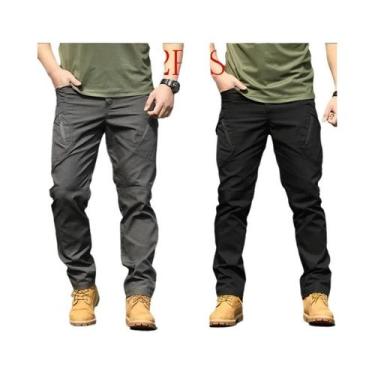 Imagem de Calças Táticas Camufladas Slim Fit Impermeáveis E Respiráveis Para Tre