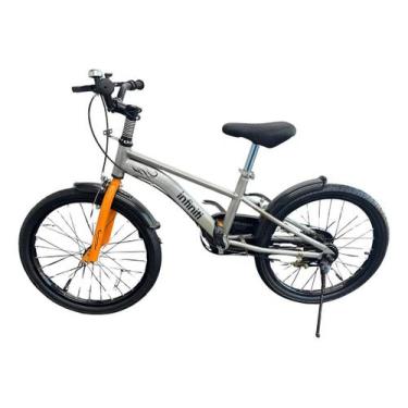 Imagem de Bicicleta Infantil Aro 20 Cinza Infiniti Kids - INFINTI
