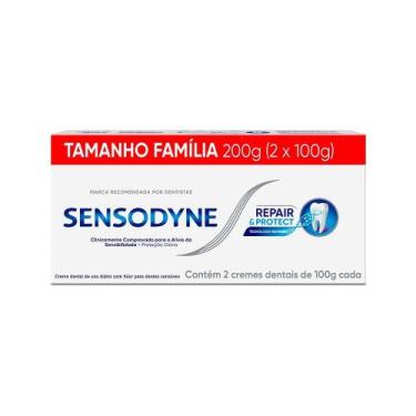 Imagem de Creme Dental Sensodyne Repair & Protect para Dentes Sensíveis com 2 un