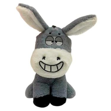 Imagem de Burro Burrinho Sentado Sorriso ñ Shrek Pelúcia Fofinho 20cm - SS
