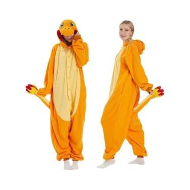 Imagem de Pijama Kigurumi Adulto De Pokémon Pikachu, Gengar, Snorlax, Eevee, Squ