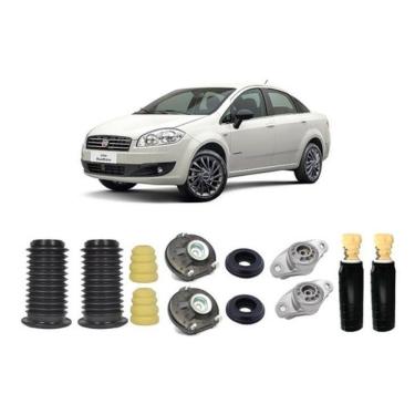 Imagem de 4 Kit Amortecedor Dianteiro Traseiro Linea 2014 2015 2016
