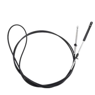 Imagem de aqxreight Cabo de Controle de Mudança de Aceleração de 12,5 Pés para Johnson OMC Outboard Motor Substituição por Conectores Padrão de Fiação e Isolamento de Alto Grau
