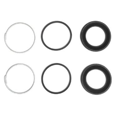 Imagem de ACDelco Kit profissional 18H19 de freio a disco frontal e kit de vedação com botas e vedações