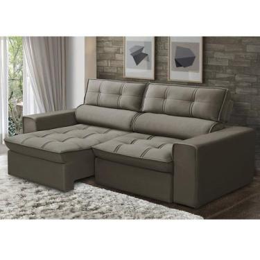 Imagem de Sofá Retrátil e Reclinável 3 Lugares 180cm - Ferguile