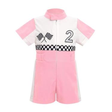 Imagem de Roupa de aniversário IMEKIS Baby Race Car Driver, 2º aniversário