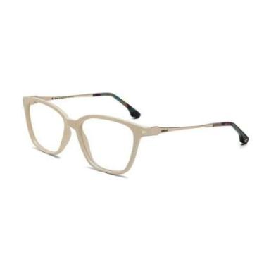 Imagem de Armação Óculos Colcci Marie C6116b7253  Off White Brilho Dourado-Feminino