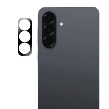 Imagem de Película de Proteção para Câmera 3D, Vidro Temperado 9H, Compatível com Samsung Galaxy A56, Transparente, Anti-Impressão Digital