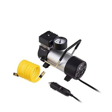 Imagem de Compressor de Ar Automotivo 12V Vazão 20L/min Pressão de 100Psi com 3 Bicos Multilaser - AU616