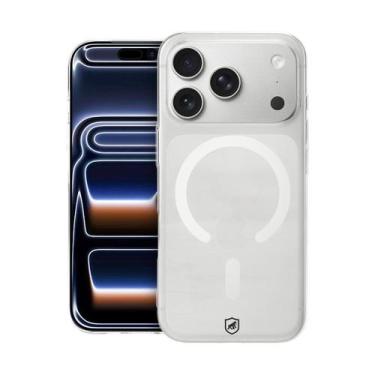 Imagem de Capa case capinha compatível com iPhone 17 Pro Crystal Slim Magsafe NÃ