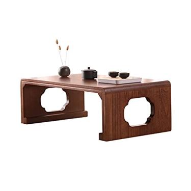 Imagem de Mesa de centro de design simples, mesa de centro, mesa de centro para crianças, mesa de escritório, mini mesa lateral de chá, adequada para sala de estar, quarto, varanda, prateleira, mesa lateral