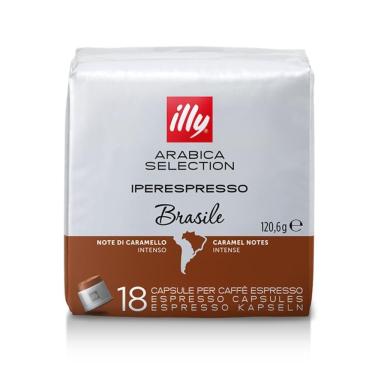 Imagem de 18 Cápsulas, Café Selection, Brasil Illy Iperespresso