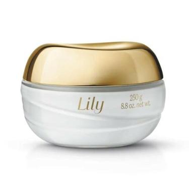 Imagem de Creme acetinado hidratante desodorante corporal lily 250g boticário - 