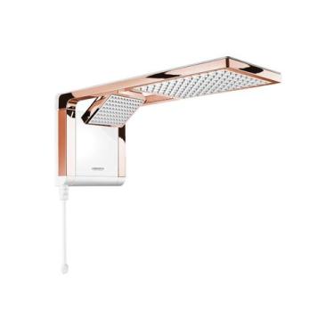 Imagem de Chuveiro Elétrico Acqua Duo Branco Rose 220 7800w Lorenzetti