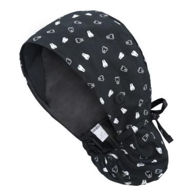 Imagem de Boné de trabalho IRIS CRAFT ajustável de algodão forrado de cetim unis