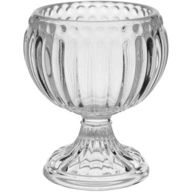 Imagem de BALEIRO BALLON POTICHE 15x8x8cm VIDRO TRANSPARENTE - NH