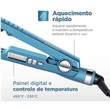 Imagem de Chapinha Prancha De Cabelo Mondial Titanium Pro