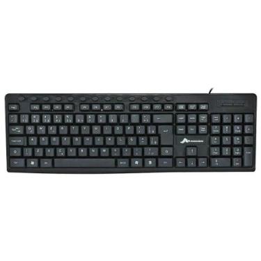 Imagem de Teclado Multimídia com Fio MN8260 Preto 1,5M Monocron