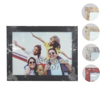 Imagem de Porta Retrato 15x21 Madeira Color - Tudo em Caixa