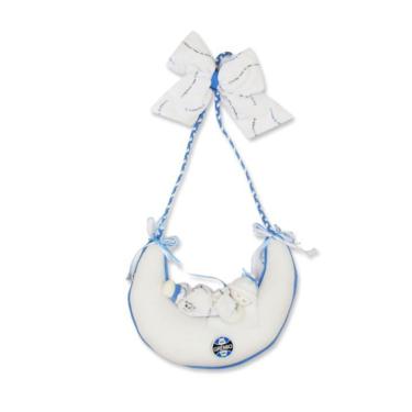 Imagem de Enfeite Porta Maternidade Meia Lua Menina Grêmio