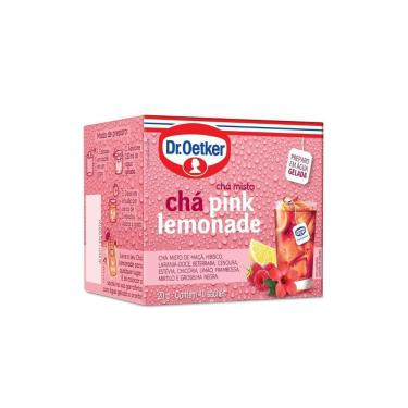 Imagem de Chá Pink Lemonade Dr. Oetker Display Com 10 Sachês