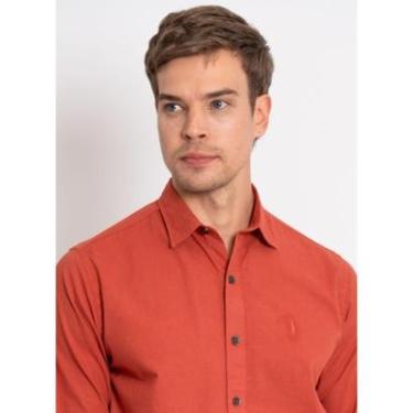 Imagem de Camisa Aleatory Lisa Stone ML Titan Vermelho-Masculino