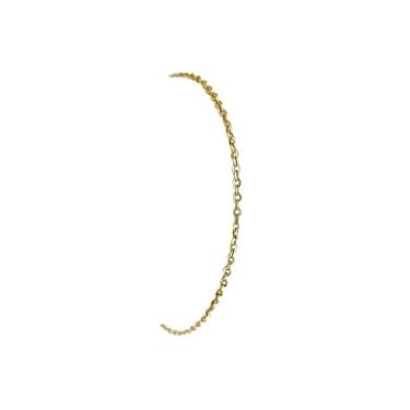Imagem de Pulseira Feminina Bailarina 1.5 18 Cm Ouro 18k Certificado