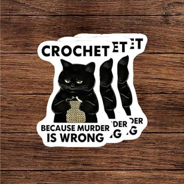 Imagem de 3 peças presentes fofos para amantes de gatos para mulheres e homens, adesivos sensoriais de saúde mental para garrafa de água, scrapbook, bagagem, laptop, skate - 7