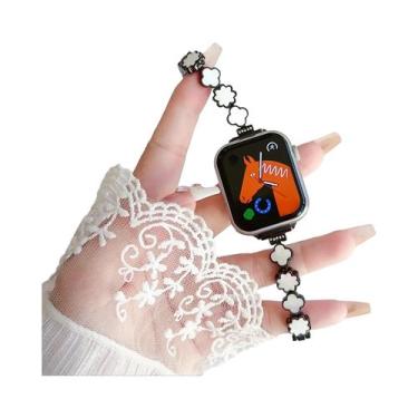 Imagem de Pulseira Slim De Aço Inoxidável Para Apple Watch Série 10 9 8 7 6 5 4 