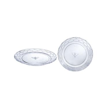 Imagem de Conjunto de 4 Pratos para Sobremesa Vidro Bee - Hauskraft